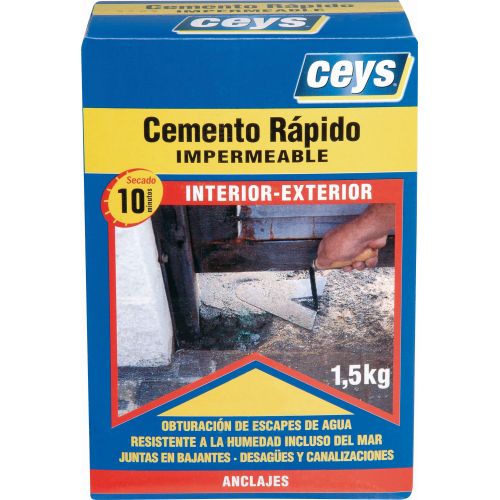 CEYS CEMENTO RÁPIDO IMPERMEABLE 1,5 KG